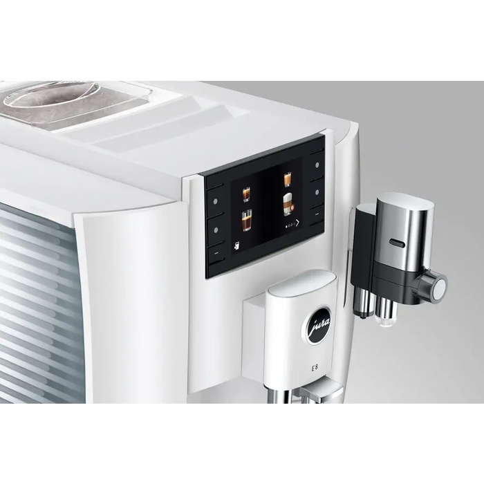 Jura E8 Piano White (EC) Coffee Machine - Coffee machinesAGD-EXP<<<Home Appliance - ProductsAGD<<<ActionPL