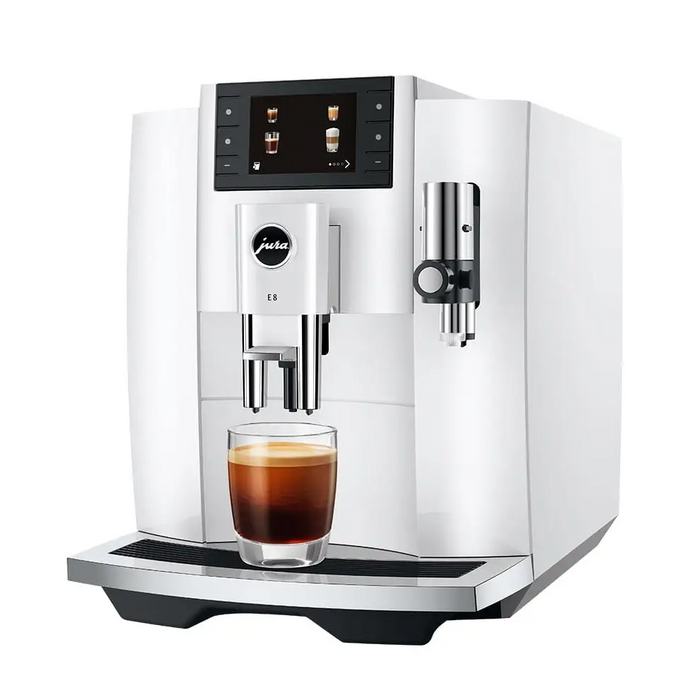 Jura E8 Piano White (EC) Coffee Machine - Coffee machinesAGD-EXP<<<Home Appliance - ProductsAGD<<<ActionPL