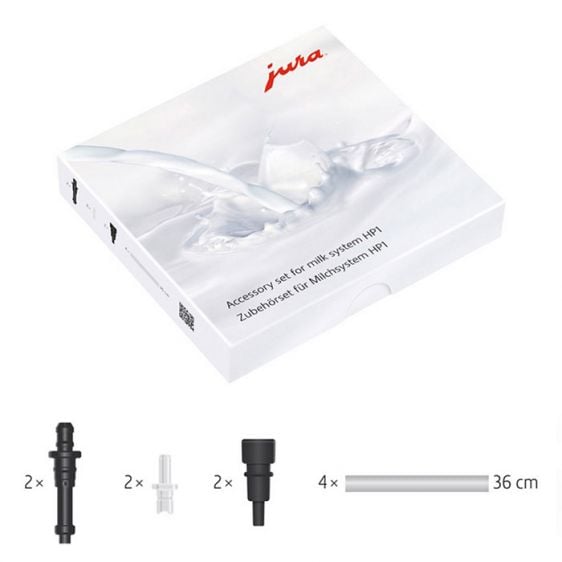 Set of accessories for JURA milk systems