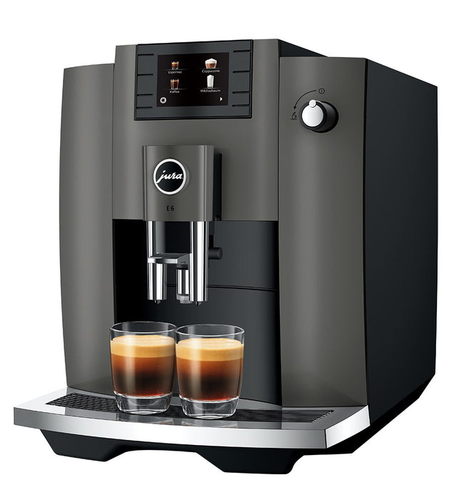 Coffee machine JURA E6 Dark Inox (EC) 15439