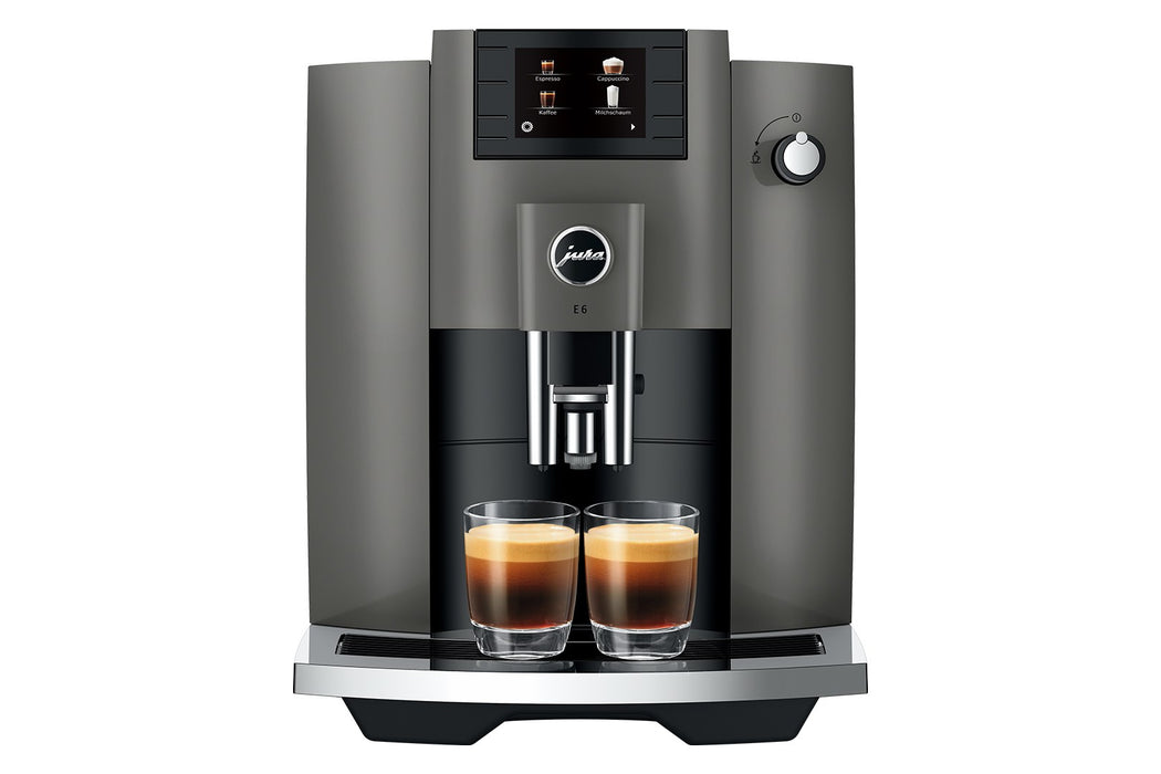 Coffee machine JURA E6 Dark Inox (EC) 15439