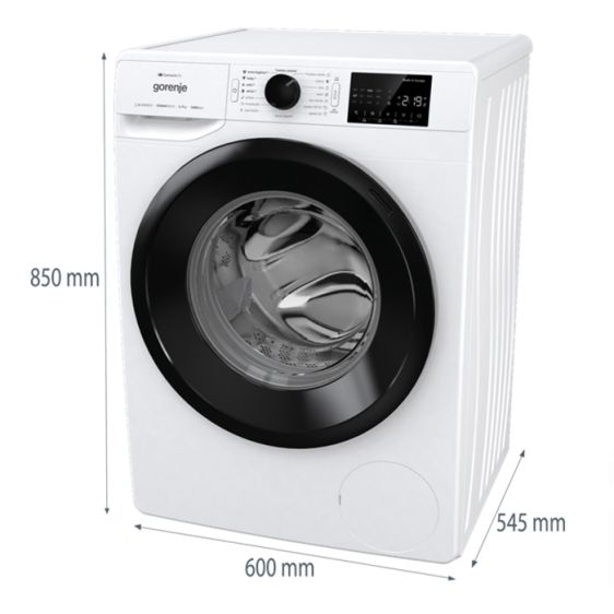 Washing machine GORENJE WPNEI74A1SWIFI, 7 kg, ConnectLife, 1400 rpm