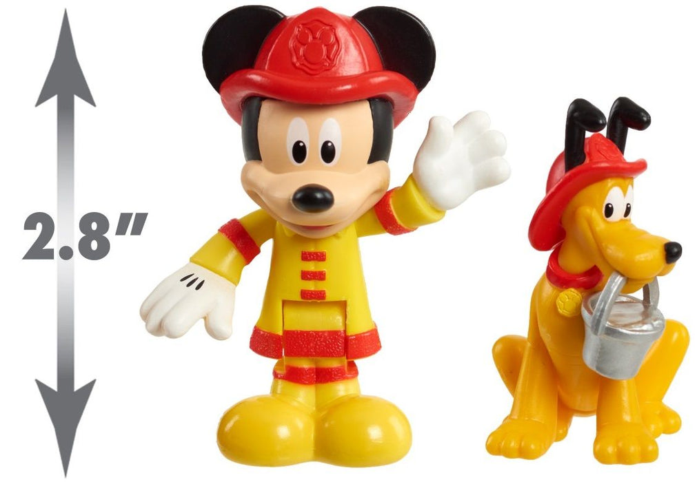 Just Play Disney Junior Playset - Mickey Mouse Fire Truck, with figures