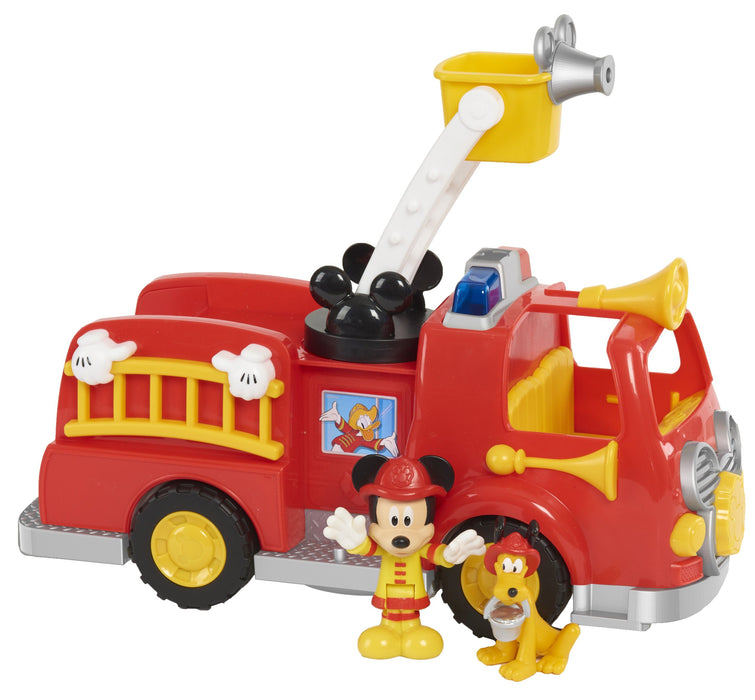 Just Play Disney Junior Playset - Mickey Mouse Fire Truck, with figures