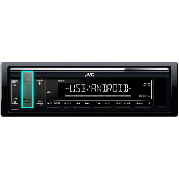 Car Receiver JVC KD-X161 4 X 50 W, USB