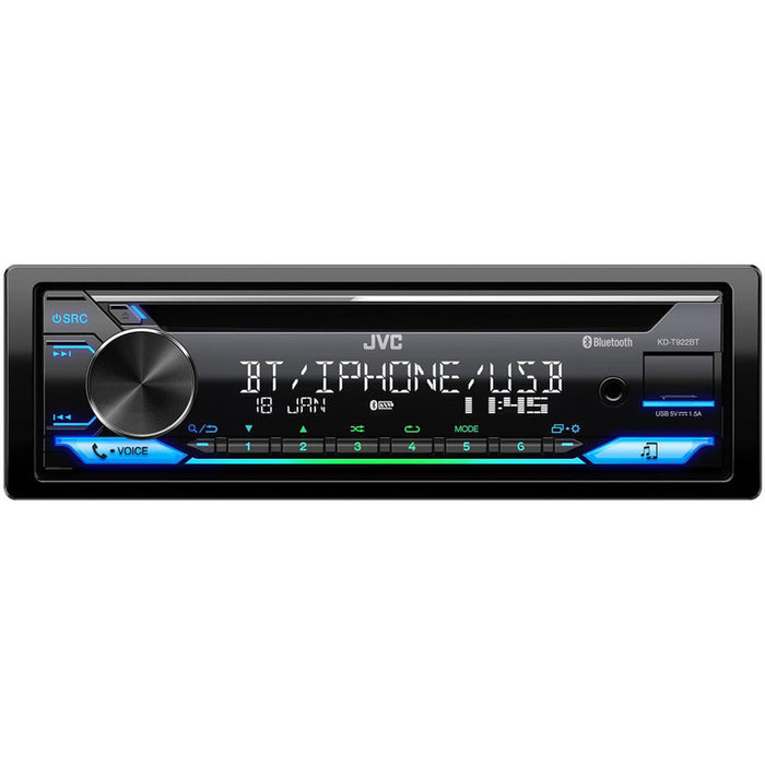 Auto Receiver JVC KD-T922BT BLUETOOTH, 4 X 50 W, USB