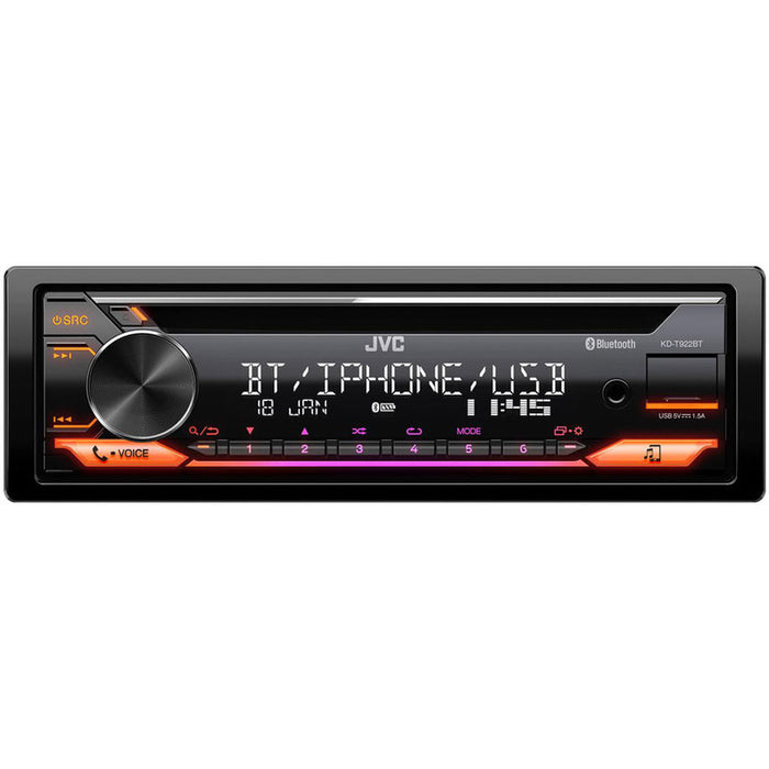 Auto Receiver JVC KD-T922BT BLUETOOTH, 4 X 50 W, USB