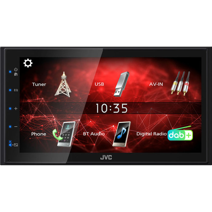 Auto Receiver JVC KW-M27DBT BLUETOOTH, 4 X 45 W, USB