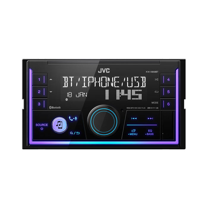 Auto Receiver JVC KW-X850BT BLUETOOTH, 4 X 50 W, USB