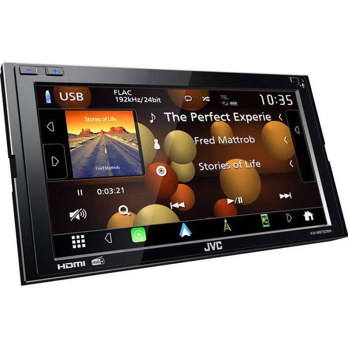 Auto Receiver JVC KW-M875DBW BLUETOOTH, 4 X 45 W, USB