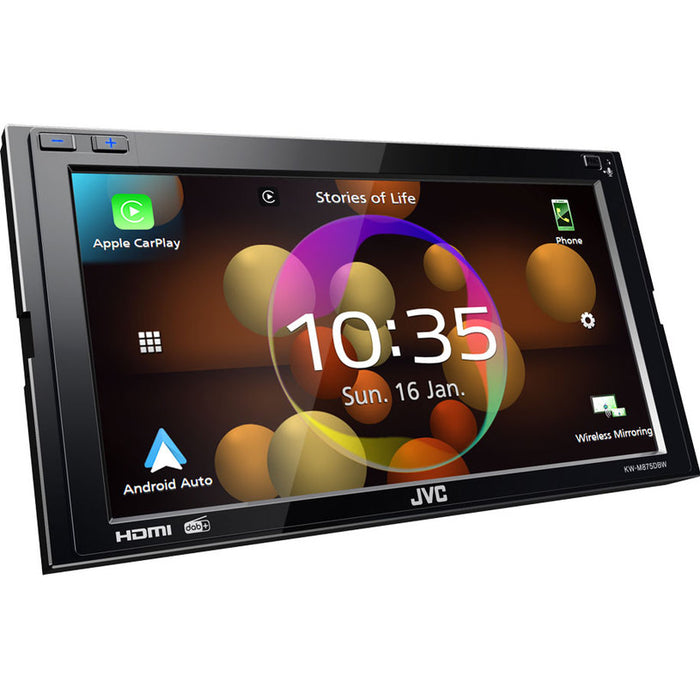 Auto Receiver JVC KW-M875DBW BLUETOOTH, 4 X 45 W, USB