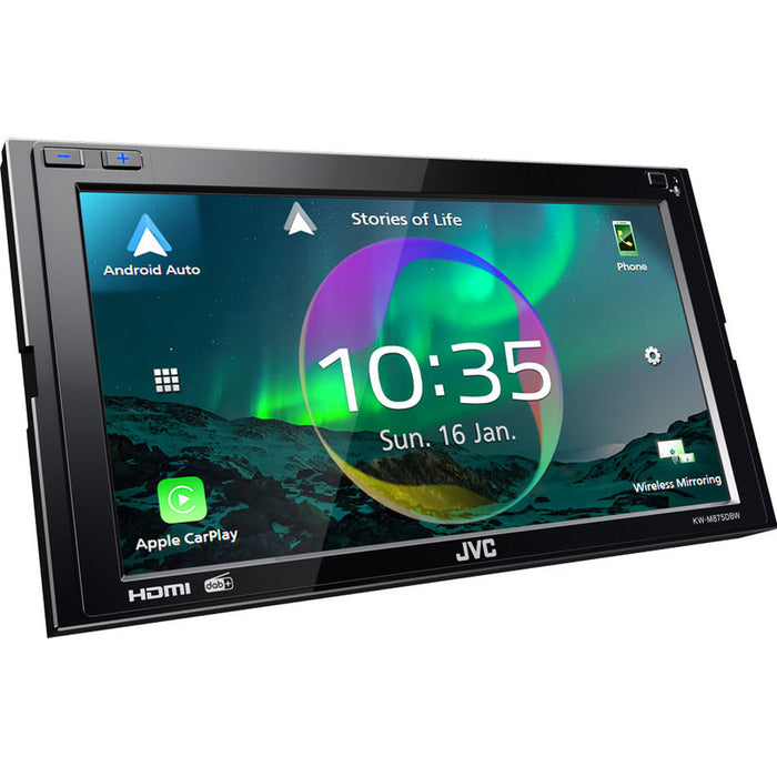 Auto Receiver JVC KW-M875DBW BLUETOOTH, 4 X 45 W, USB