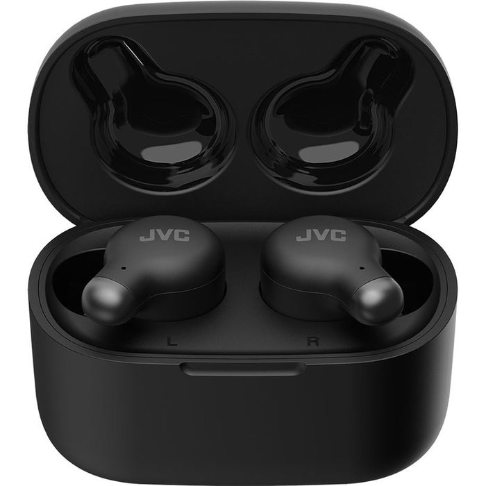 True wireless headphones JVC HA-A25T-BNE WIRELESS CONNECTION, BLACK
