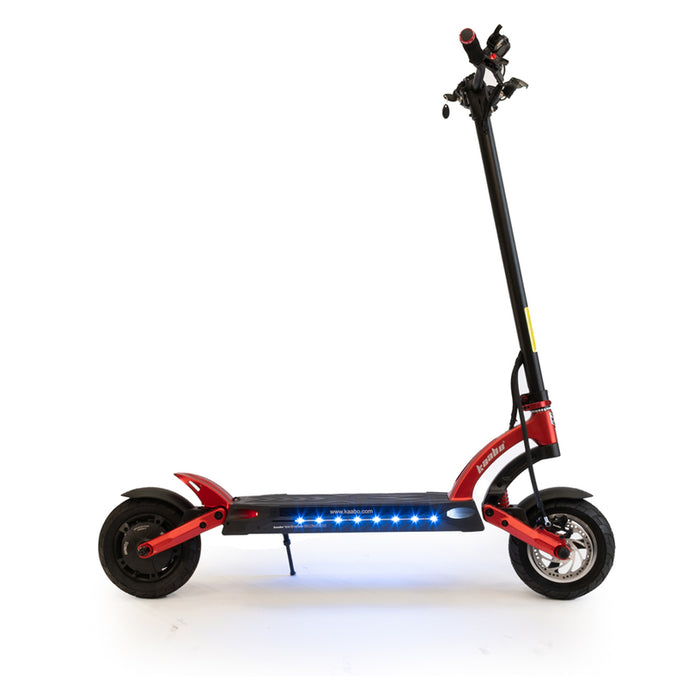 Electric scooter-scooter KAABO MANTIS 10 ECO 800W RED UP TO 50 KM/H, MILEAGE UP TO 70 KM
