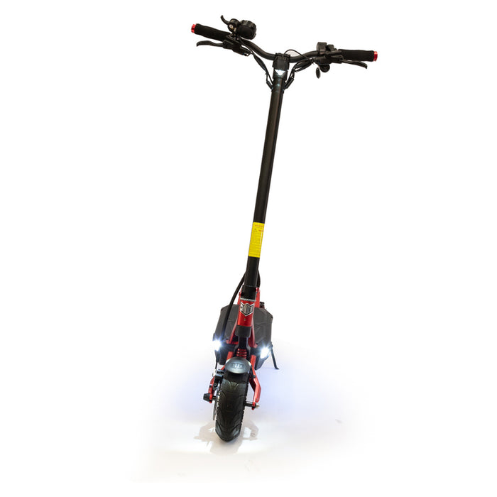 Electric scooter-scooter KAABO MANTIS 10 ECO 800W RED UP TO 50 KM/H, MILEAGE UP TO 70 KM