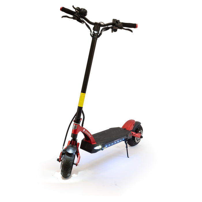 Electric scooter-scooter KAABO MANTIS 10 ECO 800W RED UP TO 50 KM/H, MILEAGE UP TO 70 KM