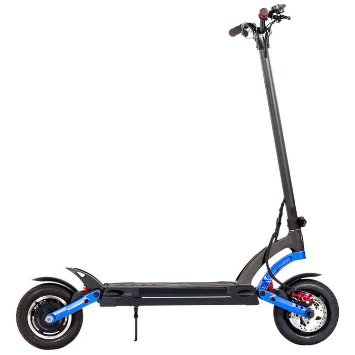 Electric scooter-scooter KAABO MANTIS 10 ECO 800W BLUE UP TO 50 KM/H, MILEAGE UP TO 70 KM