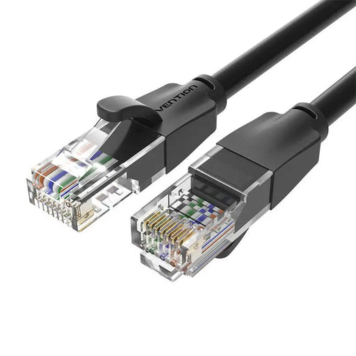 Kabel sieciowy UTP CAT6 Vention IBEBG RJ45 Ethernet 1000Mbps 1,5m czarny - Network cables<<<Cables<<<IT