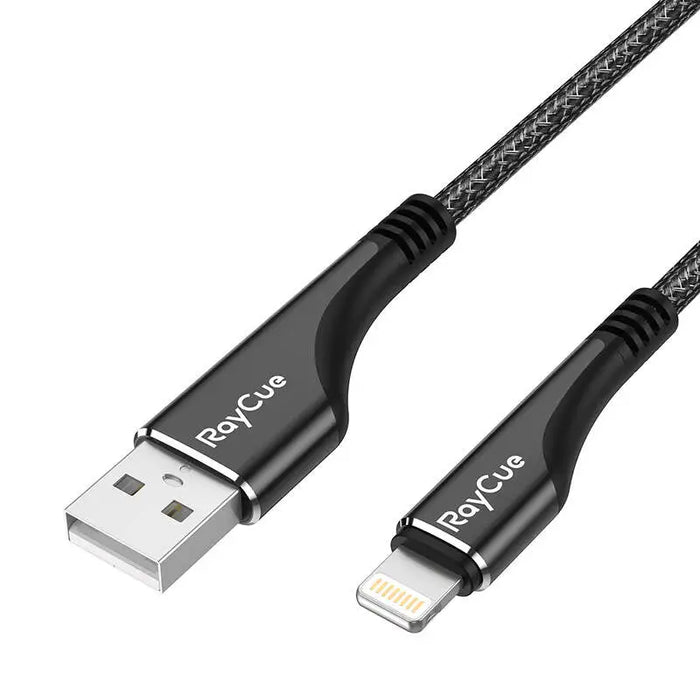 Kabel USB-A do lightning RayCue CA01 1.2m 2.4A (czarny) - USB to Lightning<<<USB cables<<<GSM Accessories<<<InnproXML