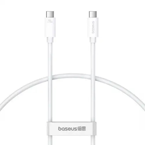 Kabel USB-C do USB-C Baseus Superior USB4 240W 1m (biały) - USB-C to USB-C<<<USB cables<<<GSM