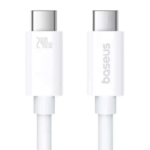 Kabel USB-C do USB-C Baseus Superior USB4 240W 1m (biały) - USB-C to USB-C<<<USB cables<<<GSM