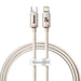Kabel USB-C do iP Baseus Crystal Shine 20W 1.2m (różowy) - USB-C to Lightning<<<USB cables<<<GSM Accessories<<<InnproXML