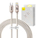 Kabel USB-C do iP Baseus Crystal Shine 20W 2m (różowy) - USB-C to Lightning<<<USB cables<<<GSM Accessories<<<InnproXML