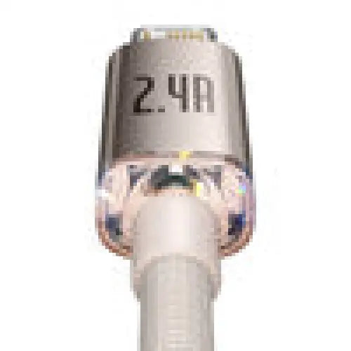 Kabel USB do iP Baseus Crystal Shine 2.4A 1.2m (różowy) - USB to Lightning<<<USB cables<<<GSM