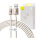 Kabel USB do iP Baseus Crystal Shine 2.4A 2m (różowy) - USB-C to Lightning<<<USB cables<<<GSM Accessories<<<InnproXML