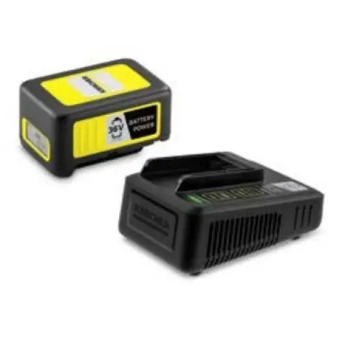 Kärcher Power 36/25 Cylinder vacuum Battery & charger set - Battery chargers with batteriesADE-LAA<<<Batteries