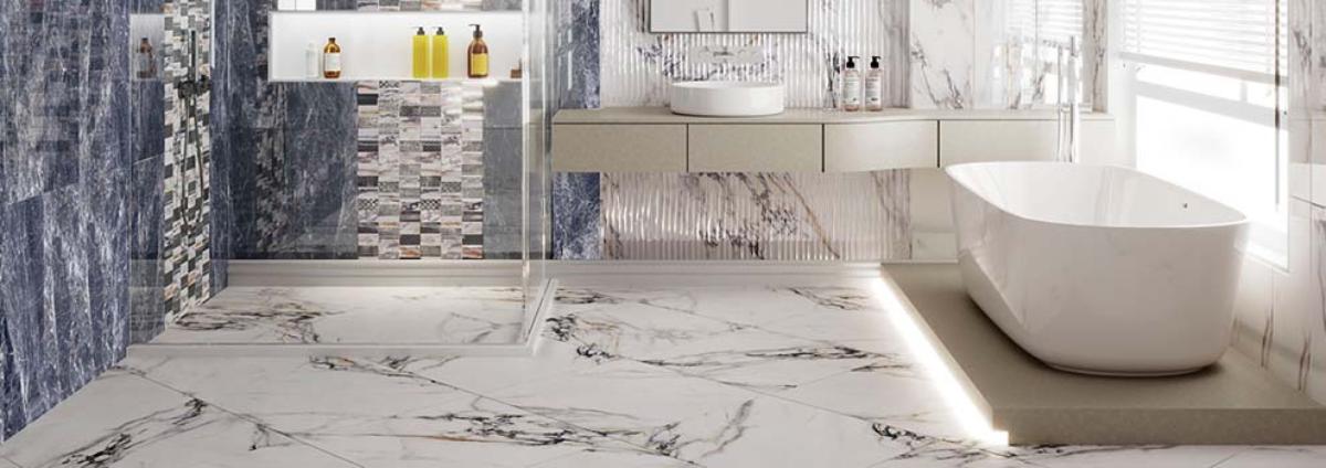 WALL TILE 24.4X74.4 MONET WHITE