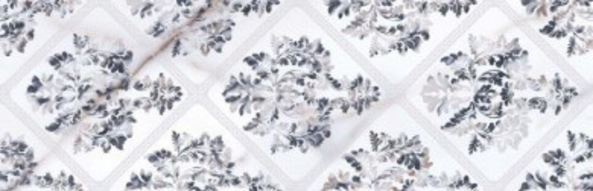 DECOR 24.4X74.4 COIN WALLPAPER WHITE