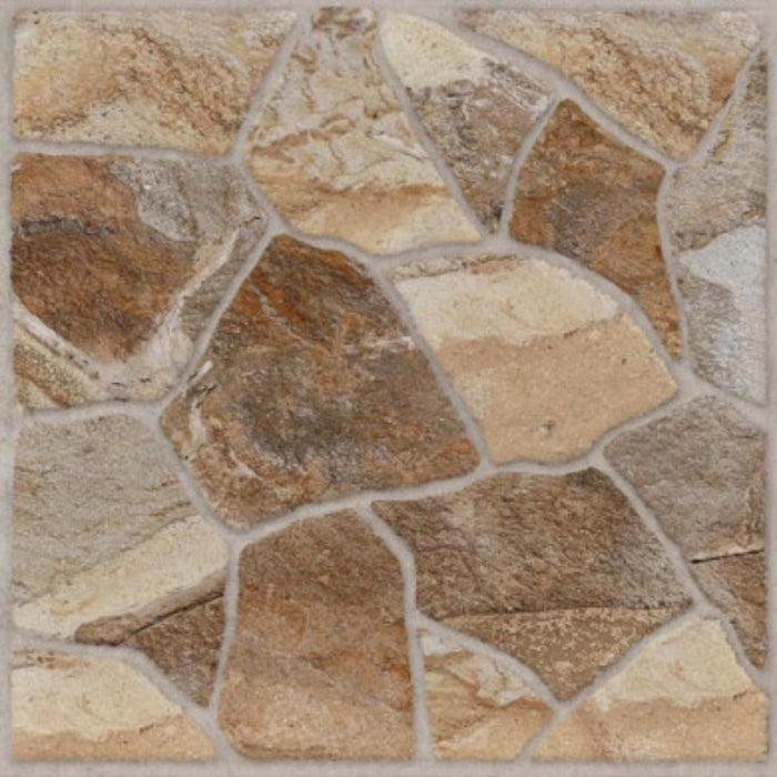 GRANITOGRES 45X45 PIATRA MIX BROWN