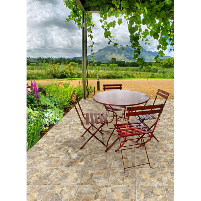 GRANITE GRES KAI PEBBLE BEIGE 33.3X33.3 CM
