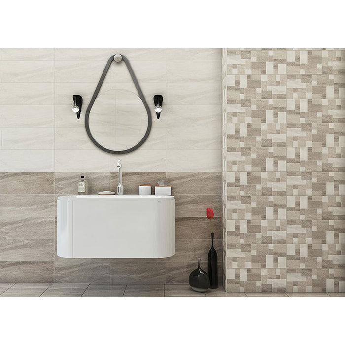 TILE KAI NEW LIGHT GRAY 20X50 CM