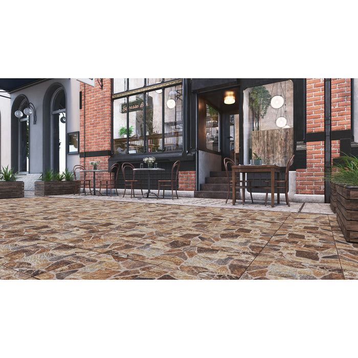 GRANITE GRES KAI CASTRO BROWN 45X45 CM