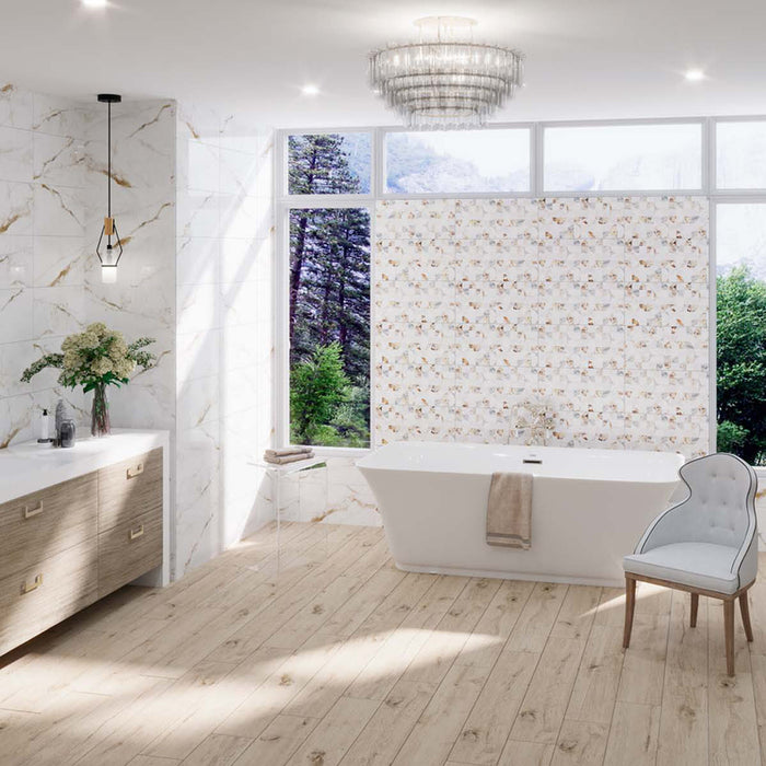TILE KAI BREEZE WHITE 30X60 CM