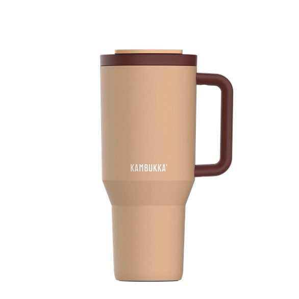 Thermal mug with telescopic straw Kambukka Rio Tumbler 950ml Almond Dream