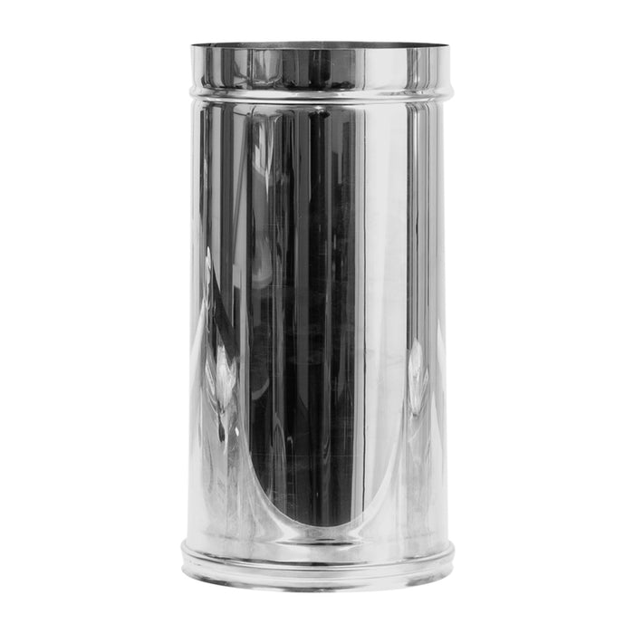 STAINLESS STEEL FLUE F120MM, LENGTH 25CM KAMININOX