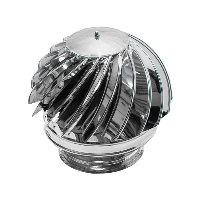 STAINLESS STEEL ROTATING CAP F130MM KAMININOX