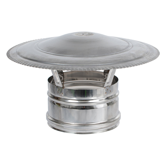 ANTI-SMOKE DRUM STAINLESS STEEL F150MM KAMININOX