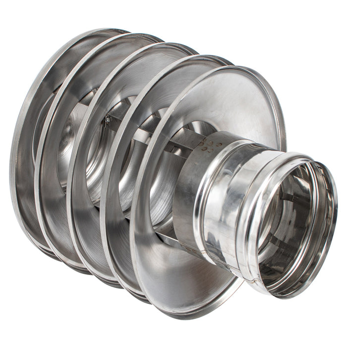 STAINLESS STEEL PAGODA F130MM KAMININOX