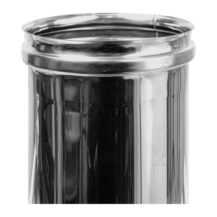 STAINLESS STEEL FLUE Ф80MM, LENGTH 100CM KAMININOX