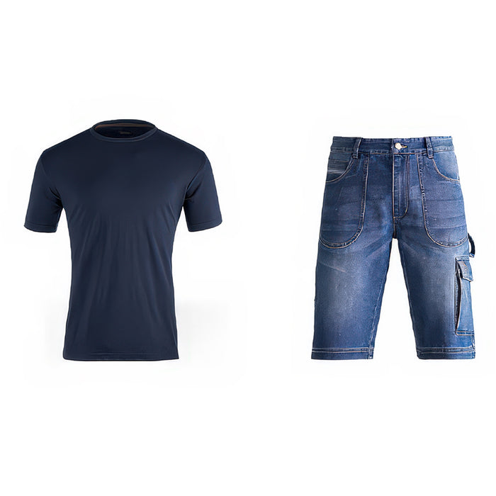 KAPRIOL JEANS AND T-SHIRT SET SIZE XXL