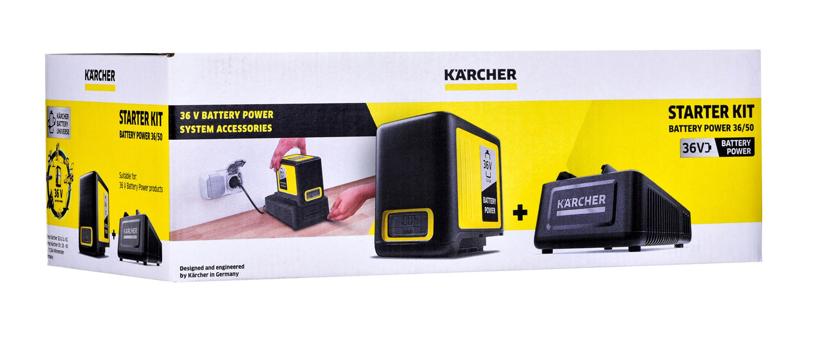 Kärcher Power 36/50 Battery & charger set