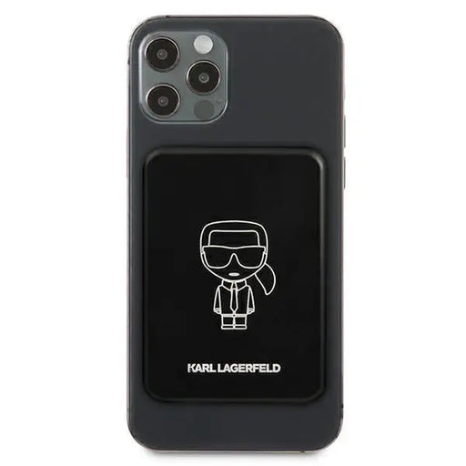 Karl Lagerfeld 3000mAh Inductive Powerbank with MagSafe - Black - Cell phone cases and covers<<<HurtelXML