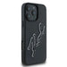 Karl Lagerfeld 3D Rubber Bicolor Signature iPhone 16 Pro Case - Black - Cell phone cases and covers<<<HurtelXML
