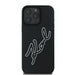 Karl Lagerfeld 3D Rubber Bicolor Signature iPhone 16 Pro Case - Black - Cell phone cases and covers<<<HurtelXML