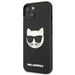 Karl Lagerfeld 3D Rubber Choupette Case for iPhone 13 mini - Black - Cell phone cases and covers<<<HurtelXML