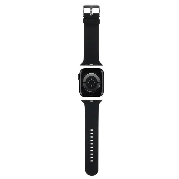 Karl Lagerfeld 3D Rubber Choupette Heads Strap for Apple Watch 38/40/41mm - Black - Other cell phone